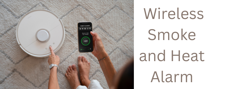 2GIG Wireless Smoke and Heat Alarm